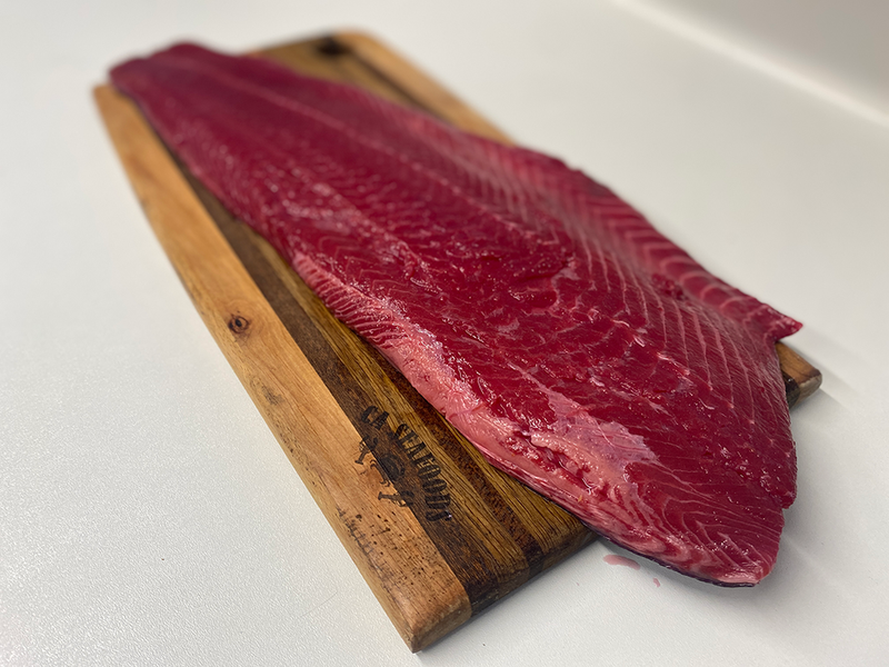 Sheringham Smokehouse D-Cut Beetroot Cure Salmon Pack